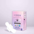 Libuna XL 12 Pads| Medium to Heavy Flow | Anti- Bacterial Rash-free | Ultra thin | 285MM Long