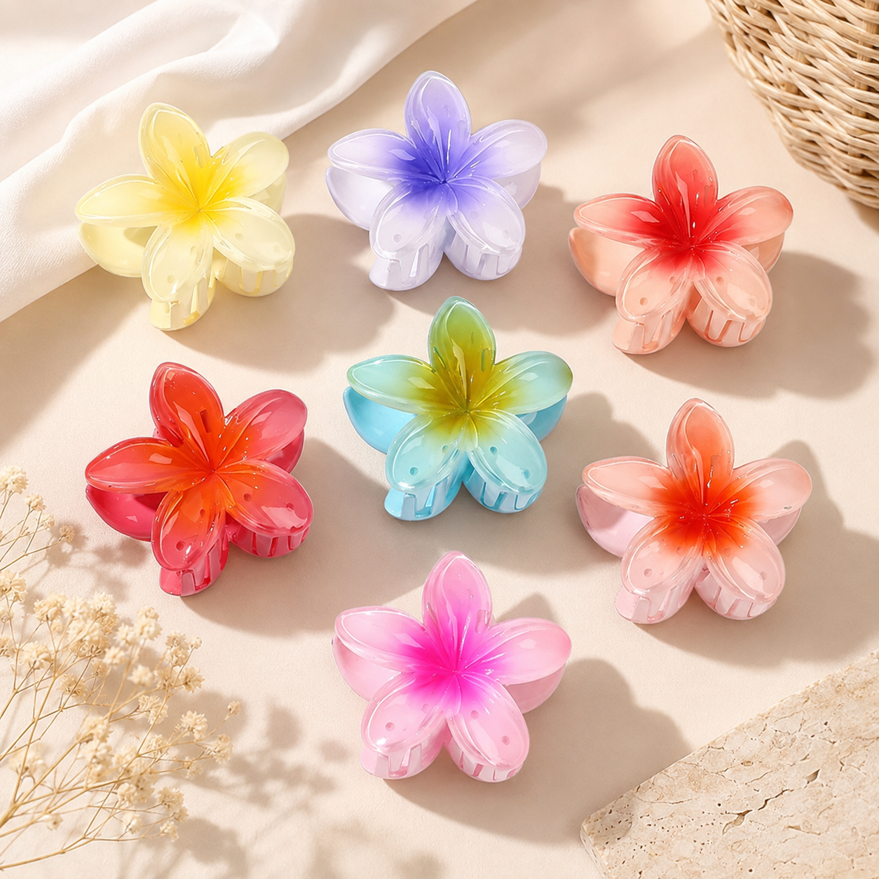 Flower Hair Clip